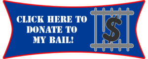 img description: blue button that says "Click Here to donate to my bail"
