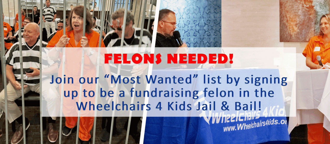 Wheelchairs 4 Kids Jail & Bail Fundraising Event